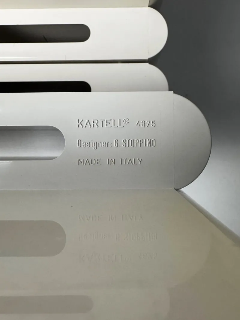 Pamono Magazine Rack Mod.4675 by Giotto Stoppino for Kartell, Italy, 1970> Magazine Racks