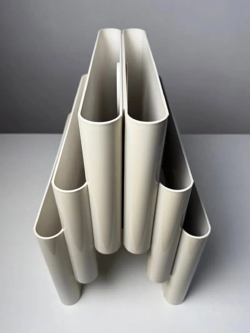 Pamono Magazine Rack Mod.4675 by Giotto Stoppino for Kartell, Italy, 1970> Magazine Racks