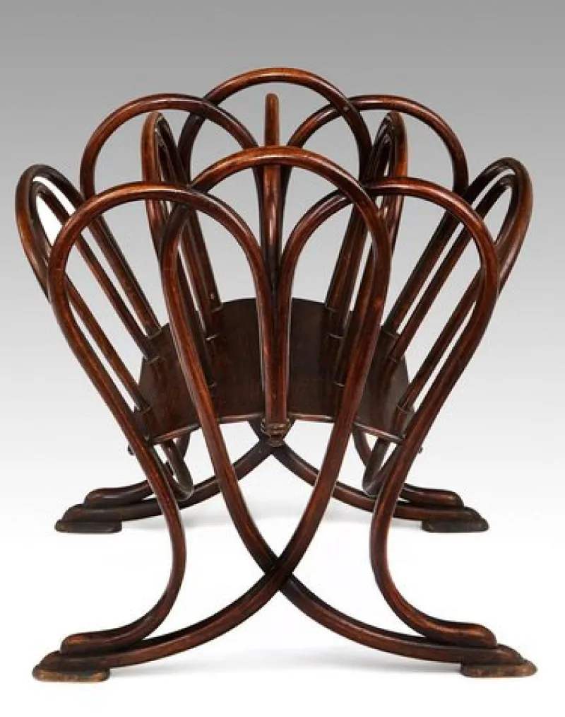 Pamono Magazine Rack No. 1 from Thonet, 1904> Magazine Racks