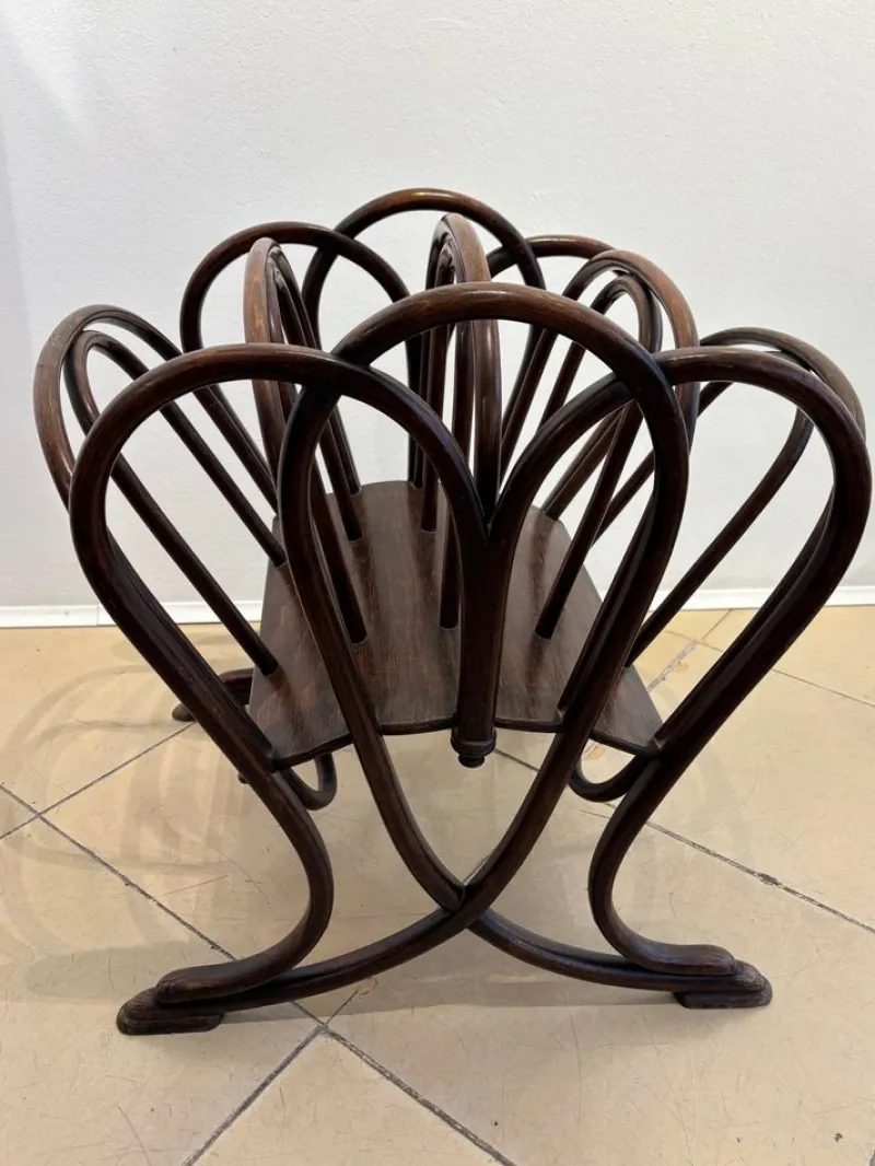 Pamono Magazine Rack No. 1 from Thonet, 1904> Magazine Racks