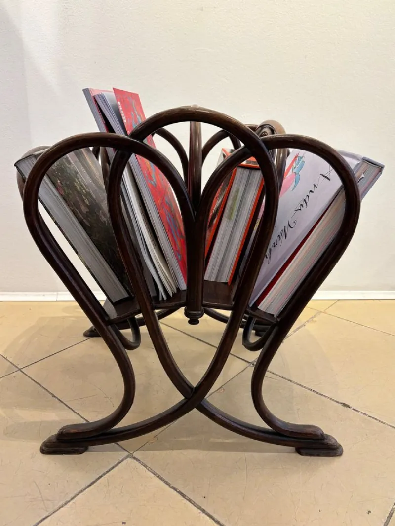 Pamono Magazine Rack No. 1 from Thonet, 1904> Magazine Racks