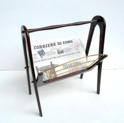 Pamono Magazine Racks by Cesare Lacca, 1950s, Set of 2><noscript><img width=