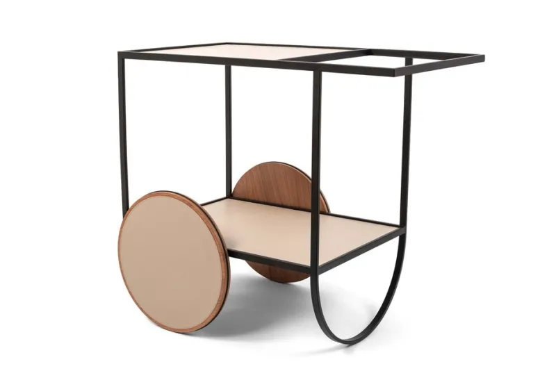 New Pamono Magenta Serving Cart