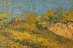 New Pamono Magi Oliver Bosch, Impressionist Landscape, Oil on Canvas, Framed