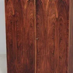 Pamono Magic Box Desk in Rosewood by Mummenthaler and Meier for Ateliers Genestar, 1950s><noscript><img width=