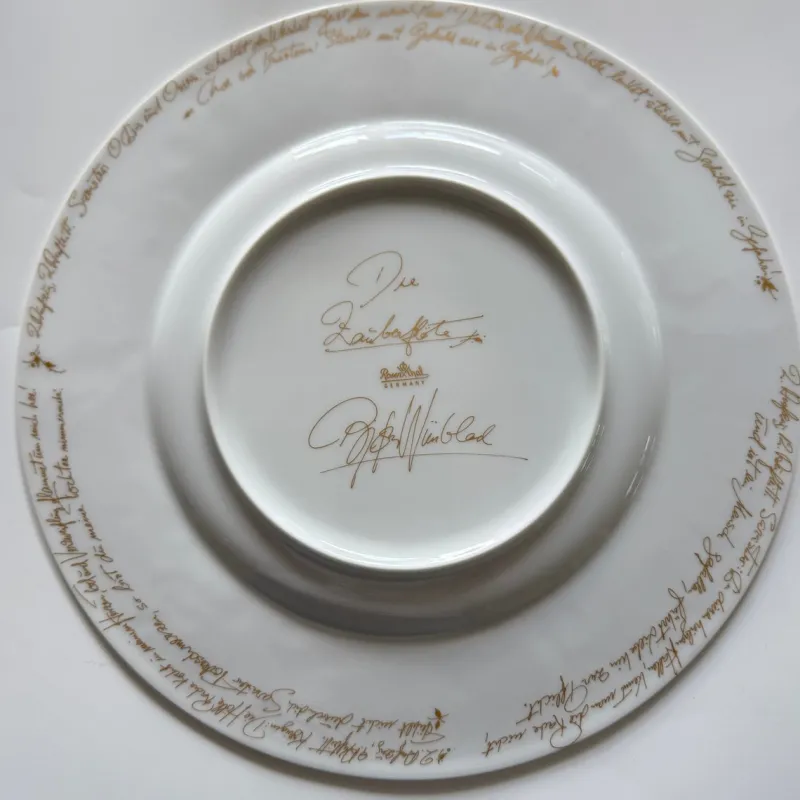 Discount Pamono Magic Flute Service Plates by Björn Wiinblad for Rosenthal, 1970s, Set of 4