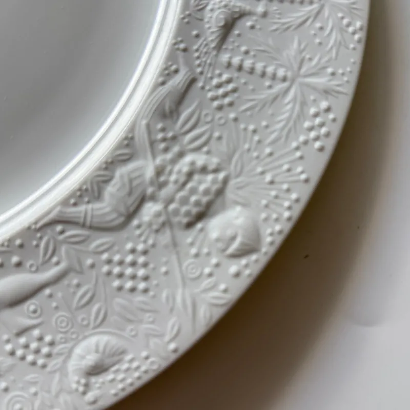 Discount Pamono Magic Flute Service Plates by Björn Wiinblad for Rosenthal, 1970s, Set of 4