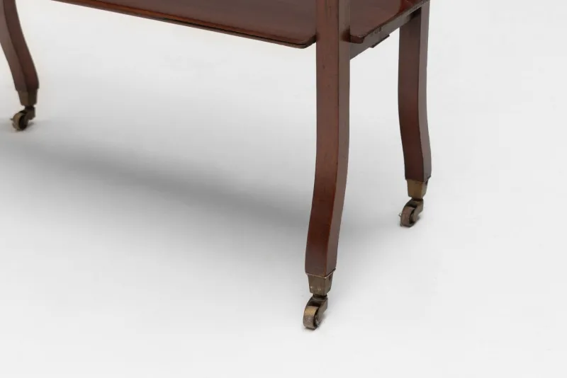 Pamono Mahogany Book Trough, 1920> Magazine Racks