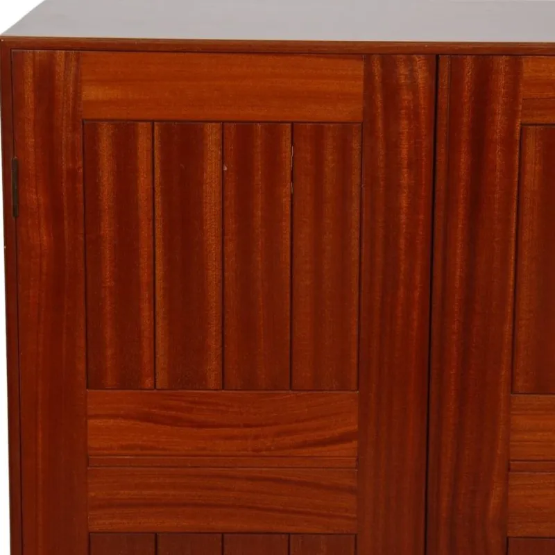 Sale Pamono Mahogany Cabinet by Mogens Koch, 1980s