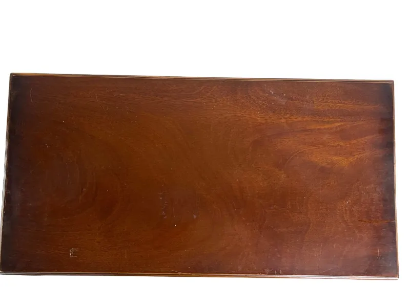 Online Pamono Mahogany Chest of Drawers with Hidden Writing Desk from Burton Reproductions, England, 1970s