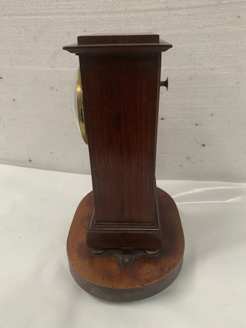 Pamono Mahogany Clock with Wire Movement, 19th Century> Clocks