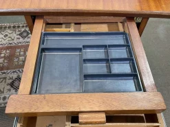 Pamono Mahogany Executive Desk, 1960s><noscript><img width=