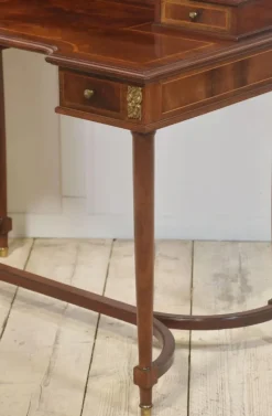 Pamono Mahogany Inlaid Dressing Table, 1890s><noscript><img width=