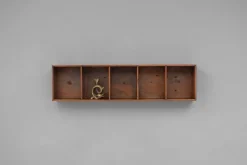Outlet Pamono Mahogany Pigeon Holes, 1900