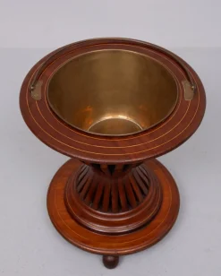 Online Pamono Mahogany Planter, Holland, 1880s