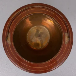 Online Pamono Mahogany Planter, Holland, 1880s