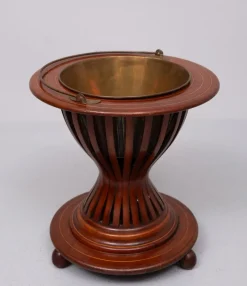 Online Pamono Mahogany Planter, Holland, 1880s