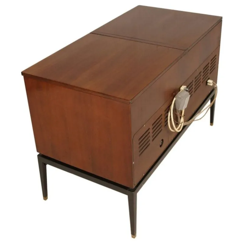 Pamono Mahogany Radio, TV & Record Player, 1970s> Electronics