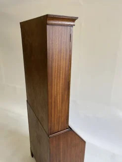 Sale Pamono Mahogany Secretaire by Reprodux Bevan Funnell Ltd., 1960s