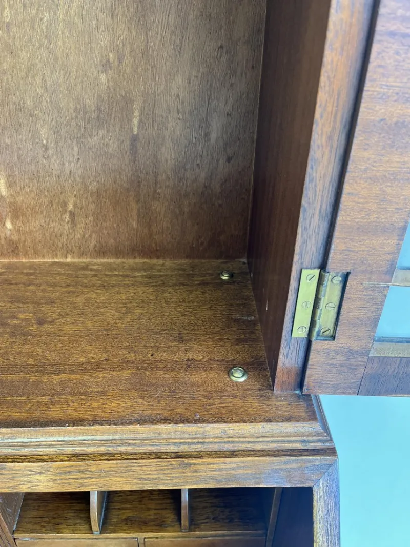 Sale Pamono Mahogany Secretaire by Reprodux Bevan Funnell Ltd., 1960s