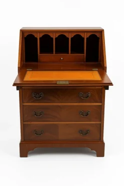 Pamono Mahogany Secretary from Burton Reproductions, England, 1970s