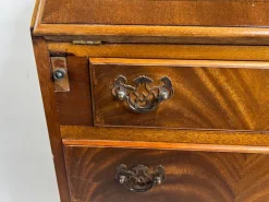 Pamono Mahogany Secretary from Burton Reproductions, England, 1970s
