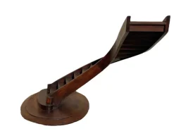 Online Pamono Mahogany Spiral Masters Staircase
