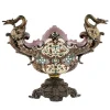 Outlet Pamono Majolica Jardinière with Griffins