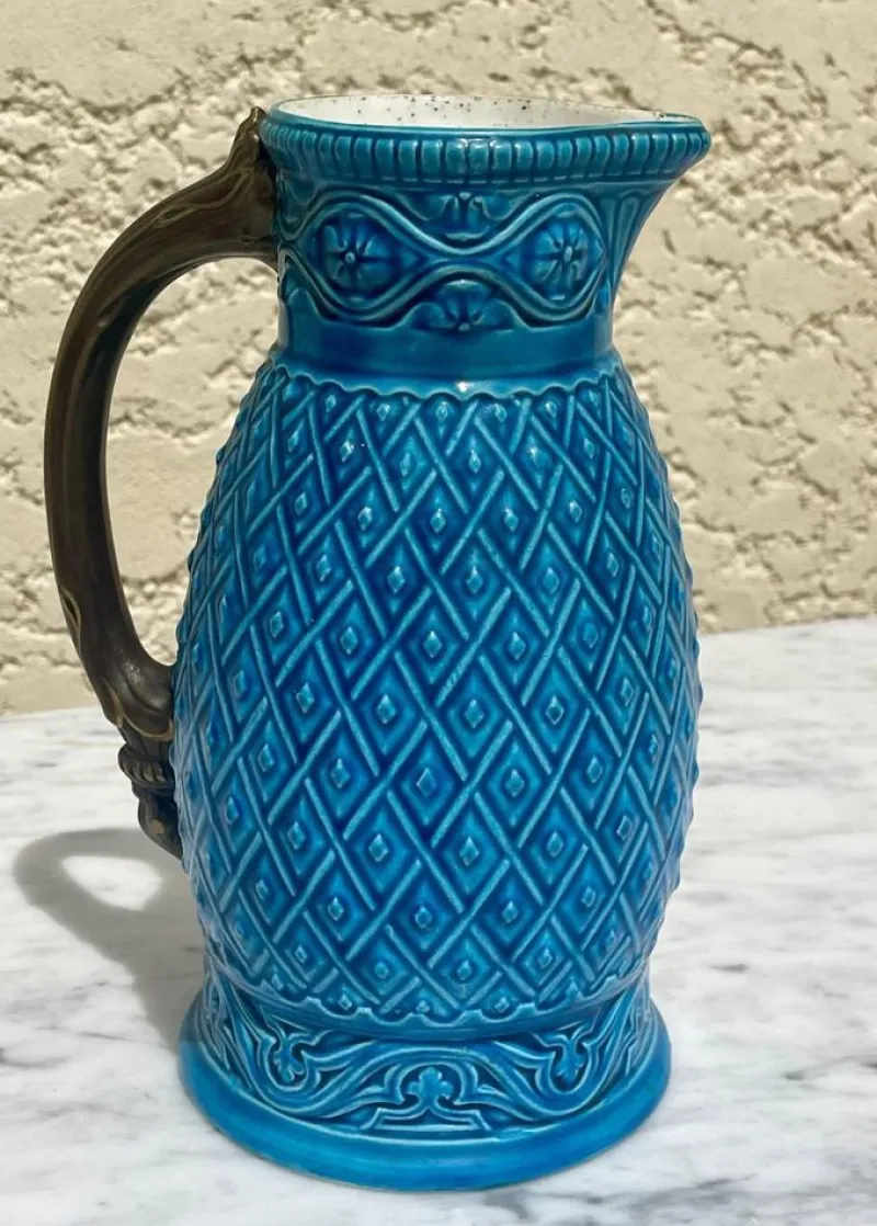 Online Pamono Majolica Pitcher from Royal Worcester