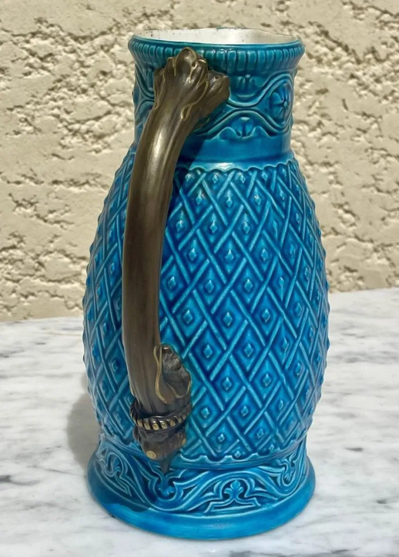Online Pamono Majolica Pitcher from Royal Worcester