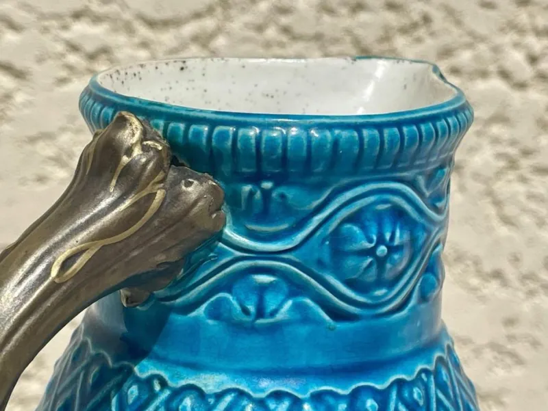 Online Pamono Majolica Pitcher from Royal Worcester