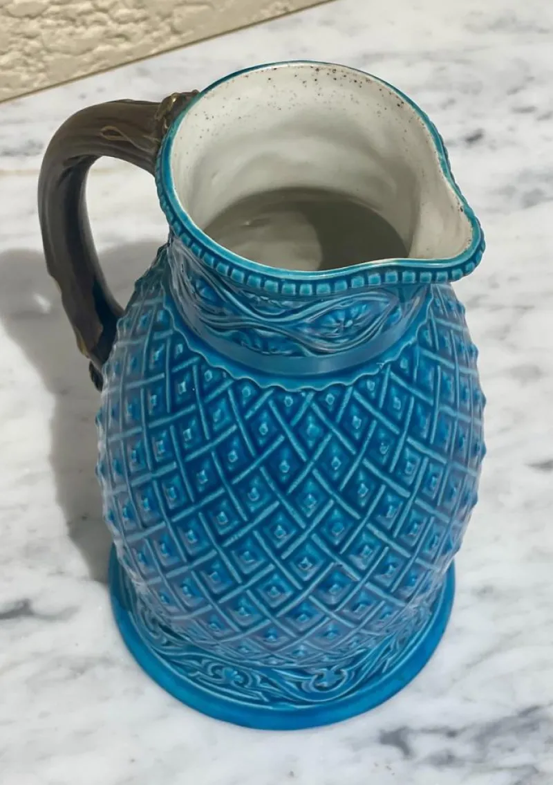 Online Pamono Majolica Pitcher from Royal Worcester