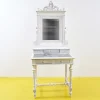 Pamono Make-Up Cabinet with Mirror and Marble, 1900s> Dressing Tables