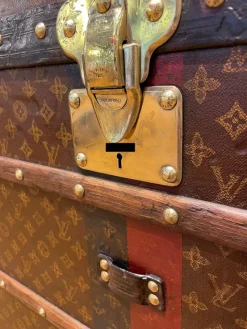 Sale Pamono Malle Haute Trunk in Monogram Canvas from Louis Vuitton, Paris, 1910