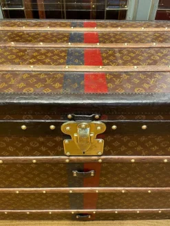 Sale Pamono Malle Haute Trunk in Monogram Canvas from Louis Vuitton, Paris, 1910