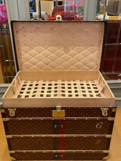 Sale Pamono Malle Haute Trunk in Monogram Canvas from Louis Vuitton, Paris, 1910