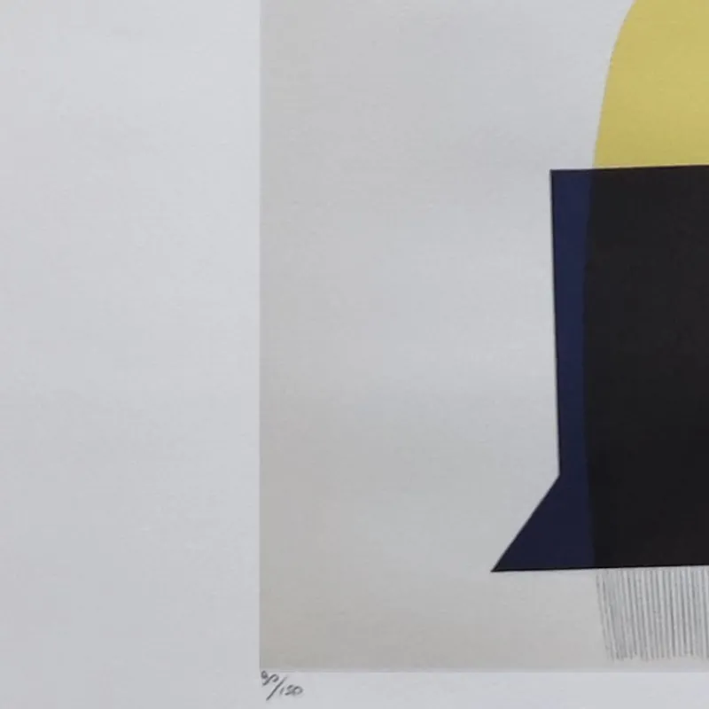 Hot Pamono Man Ray, Concrete Mixer, 1970s, Limited Edition Lithograph