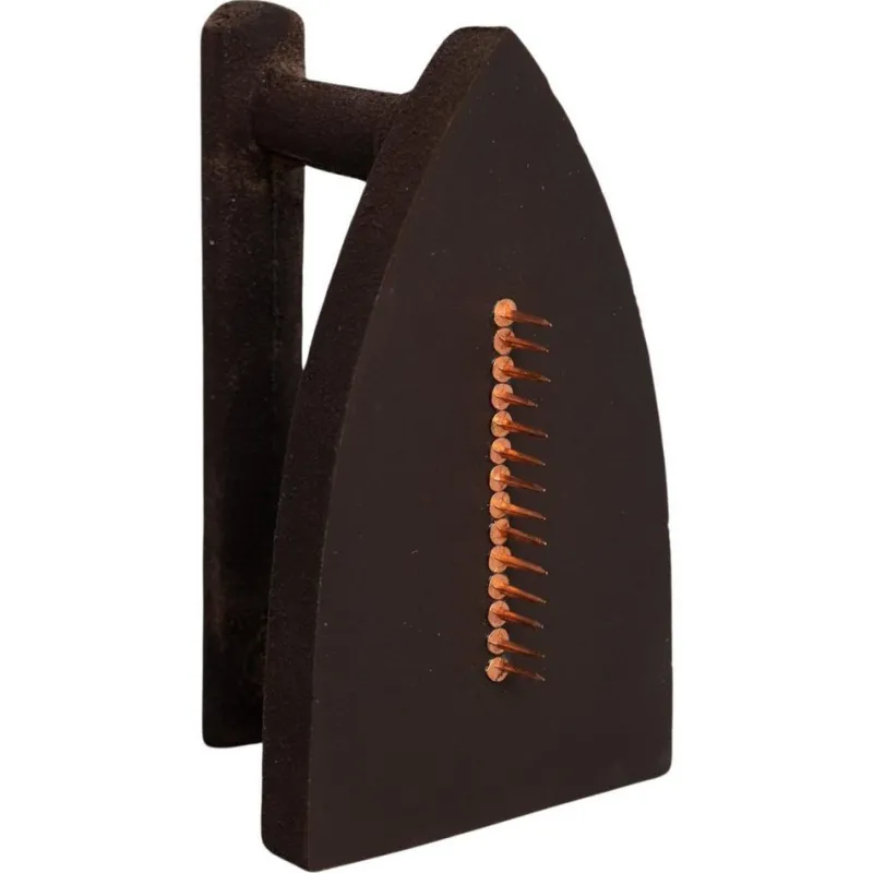 Pamono Man Ray, Le Cadeau Surrealist Sculpture, 1974, Iron> Surrealist|Sculpture