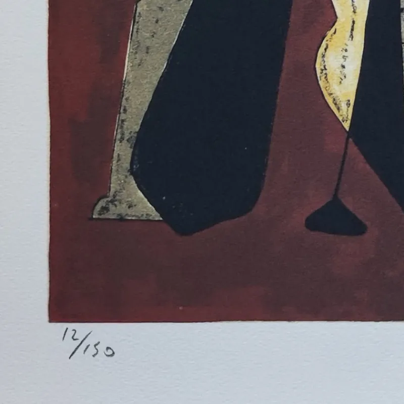 Pamono Man Ray, Promenade, 1960s, Lithograph> Mid-Century