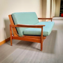 Pamono Manhattan Reclining Daybed Sofa by Guy Rogers, United Kingdom, 1960s> Daybeds & Chaises Lounges