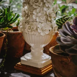 Online Pamono Manises Flora Blanco Lamp by Can Betelgeuse Studio