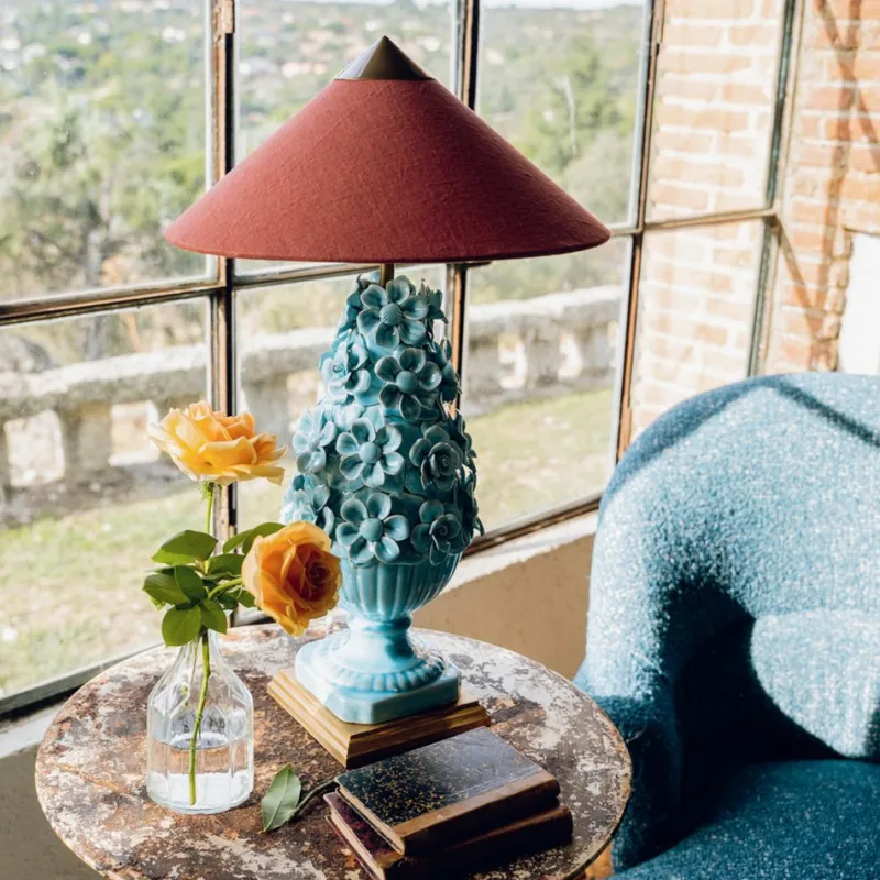 Pamono Manises Flora Lamp by Can Betelgeuse Studio