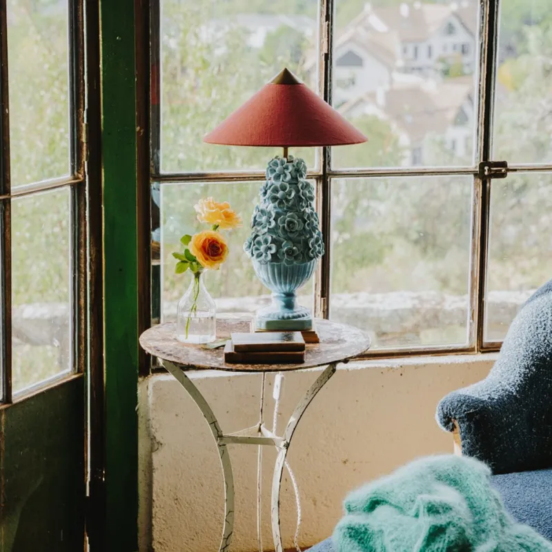 Pamono Manises Flora Lamp by Can Betelgeuse Studio
