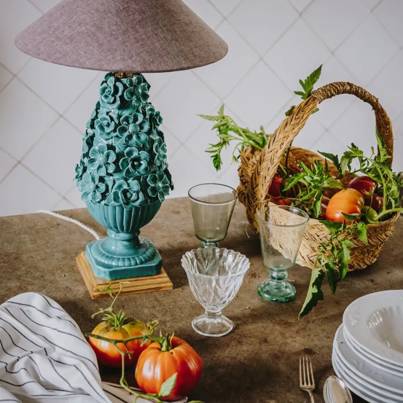 Online Pamono Manises Flora Lamp by Can Betelgeuse Studio