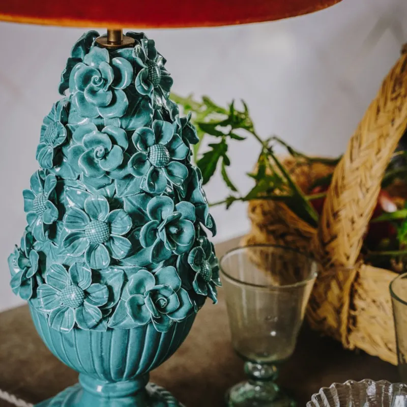 Online Pamono Manises Flora Lamp by Can Betelgeuse Studio