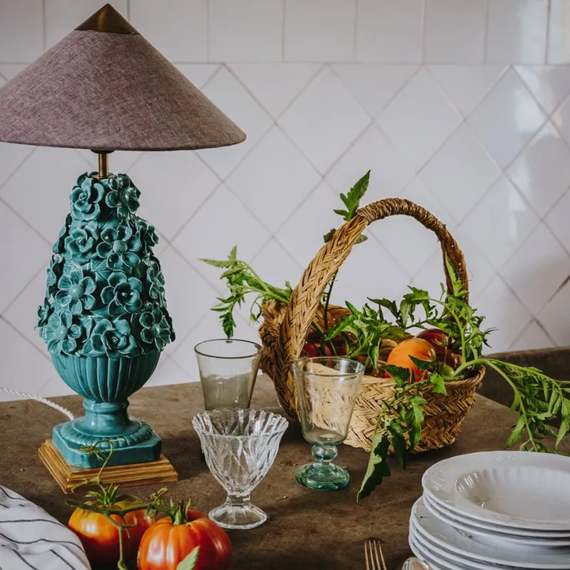 Online Pamono Manises Flora Lamp by Can Betelgeuse Studio