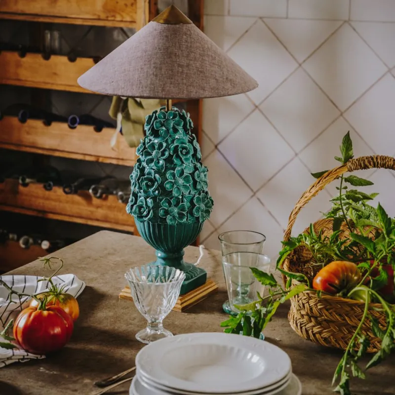 Online Pamono Manises Flora Lamp by Can Betelgeuse Studio