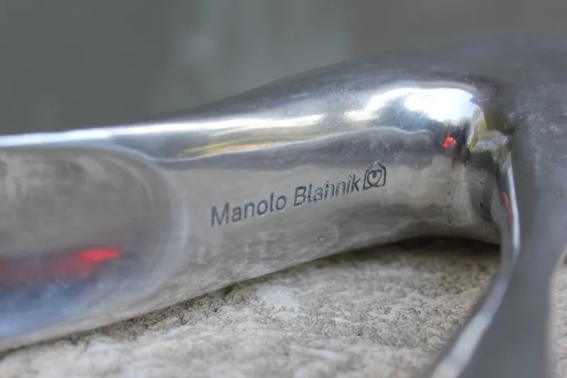 Clearance Pamono Manolo Blahnik Shoe Horn in Cast Aluminum, 2000s