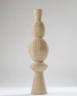 Pamono Manon Column in Rattan from Heaps & Woods, 2010s><noscript><img width=