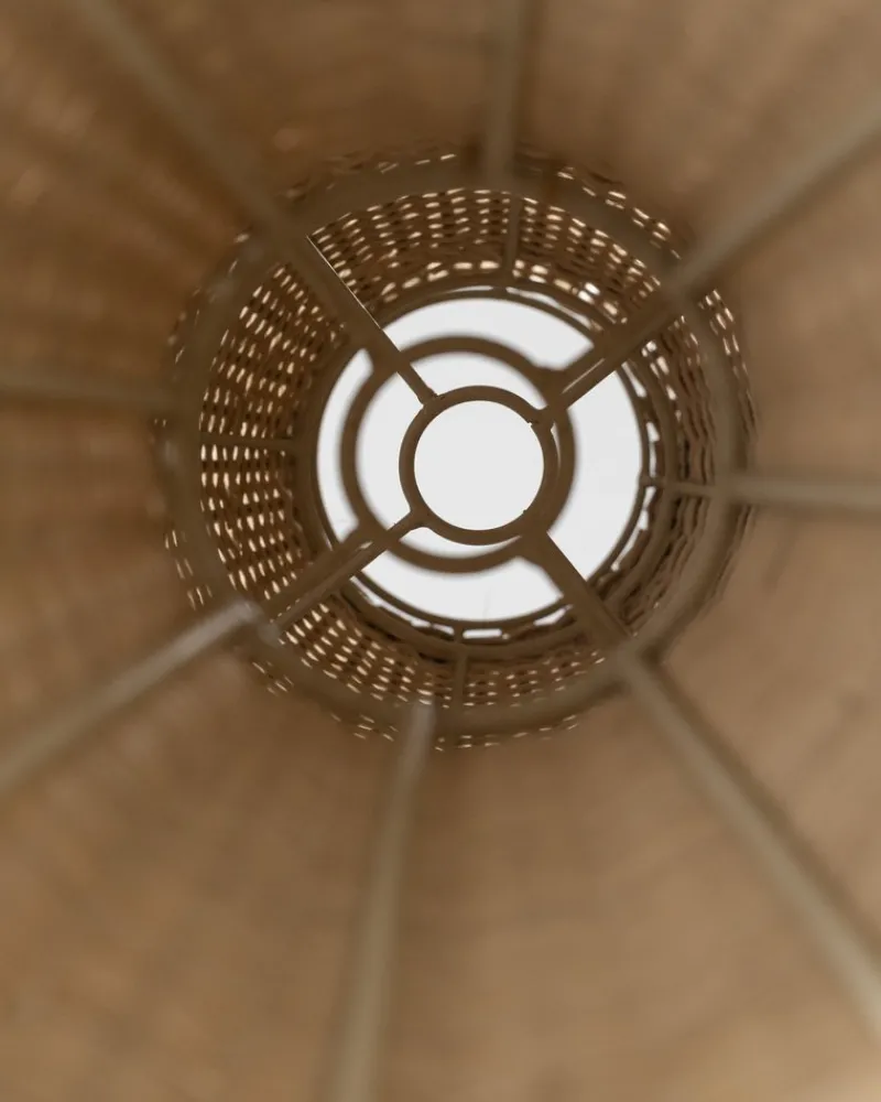 Pamono Manon Column in Rattan from Heaps & Woods, 2010s> Pedestals And Columns
